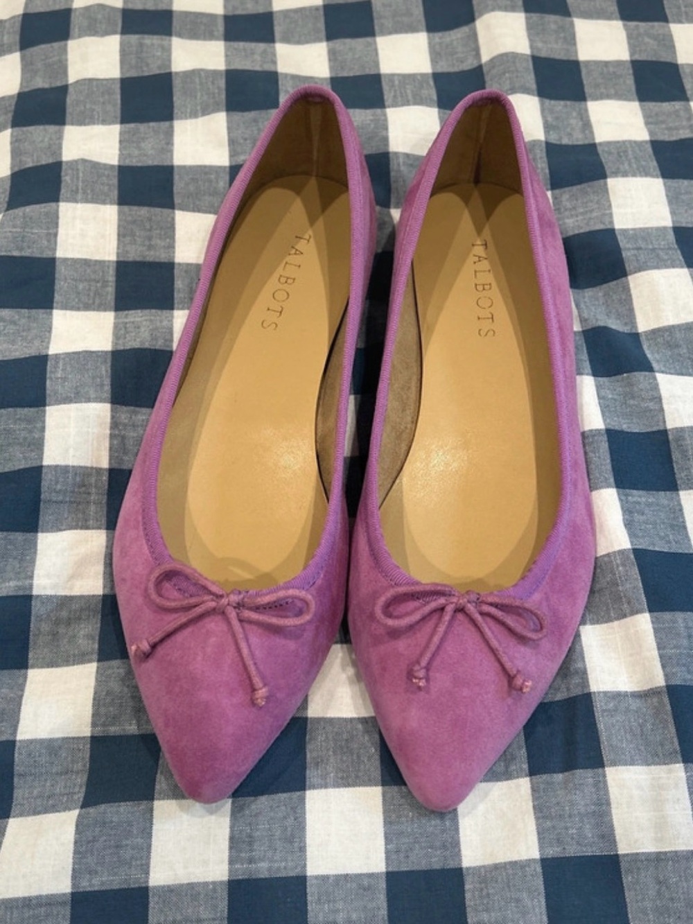 Talbots Mira Flats Bright Orchid